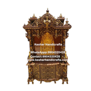 Wooden temple for home