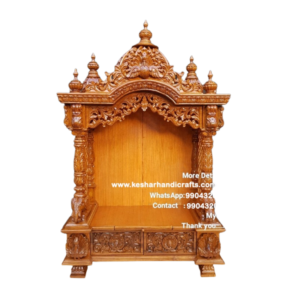 Small Size Hand Made Wooden Temple Design For Home