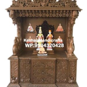 Wooden temple for home