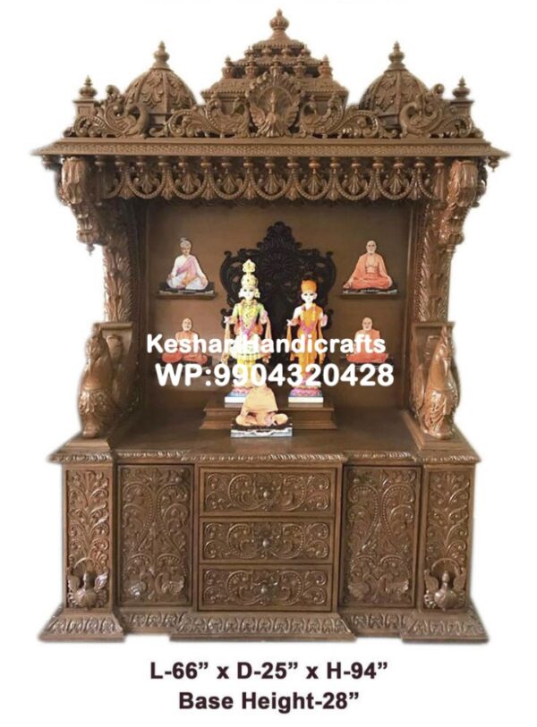 Wooden temple for home